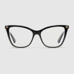 Cat-eye optical frame